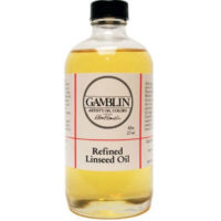 GAMBLIN Refined Linseed Oils - 8oz / 237ml