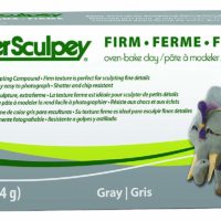 SculpeyÂ®-SuperSculpeyÂ® Firm Clay Gray