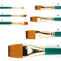 Art-Pro angular brushes series 195