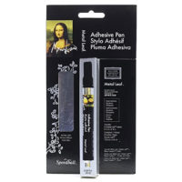 Mona Lisa Adhesive Pen 6 Silver Sheets