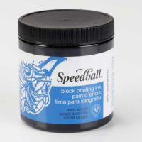 Speedball Water Soluble Block Printing Ink Black