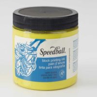 Speedball Water Soluble Block Printing Ink Process Yellow