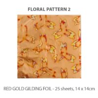Red-Gold-Leaves-Floral-Pattern