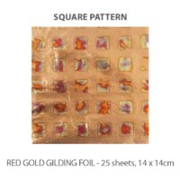 Red-Gold-Leaves-Square-Pattern