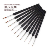 Miniature Painting Detail Brush #00