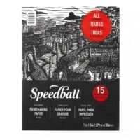 Speedball Printmaking Paper Pad - 11 x 14 in