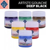 Master Class Gouache in Jars - Black Deep