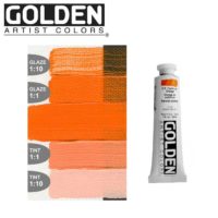 Golden Artist Colors - Heavy Body Acrylic 2oz - Cadmium Orange