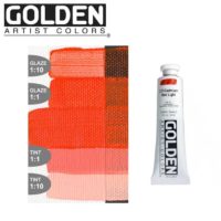 Golden Artist Colors - Heavy Body Acrylic 2oz - Cadmium Red Light