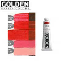 Golden Artist Colors - Heavy Body Acrylic 2oz - Naphthol Red Light