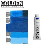 Golden Artist Colors - Heavy Body Acrylic 2oz - Primary Cyan