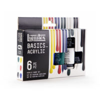 Liquitex BASICS Acrylic Color 6x22ml Tube Set - Primary Colors
