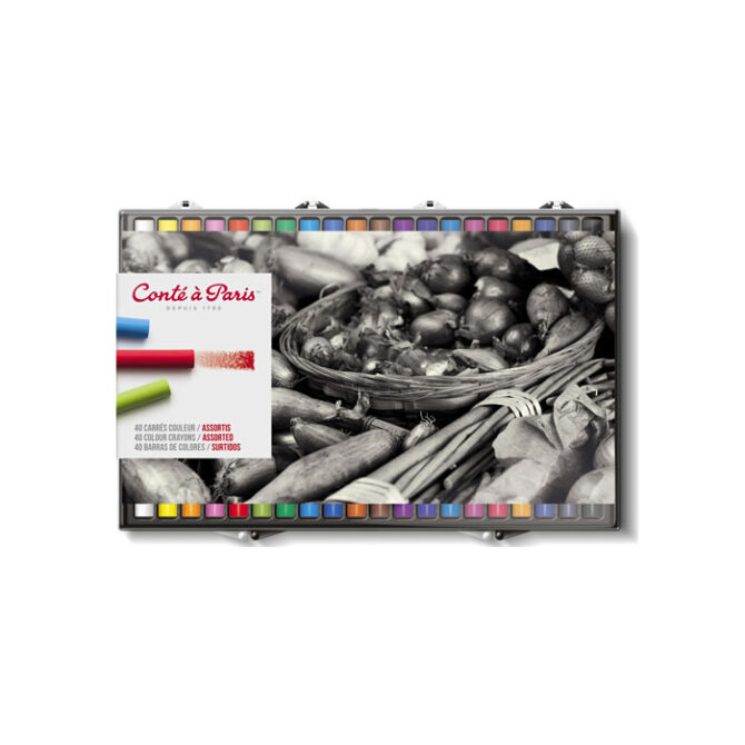 502090 Conte a Paris - Soft Pastels - Set of 40