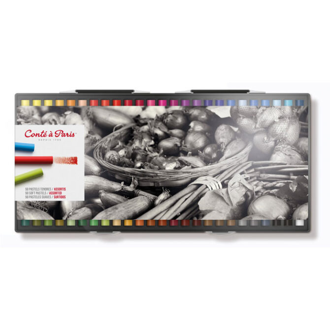 502106 Conte a Paris - Soft Pastels - Set of 50