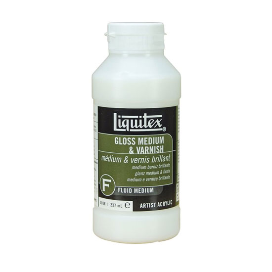 Liquitex Gloss Medium & Varnish 237ml PALETTE ART SUPPLIES