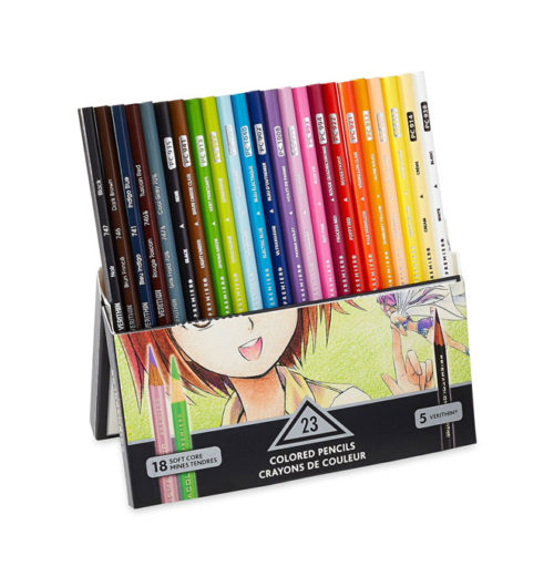 Prismacolor Premier Colored Pencil Set of 23 Manga Colors