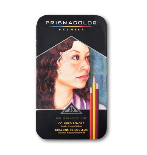 Prismacolor Premier Colored Pencil Set Of 36 Assorted Colors In A Durable Storage Tin
