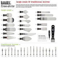 Liquitex Large Scale Painting Knives
