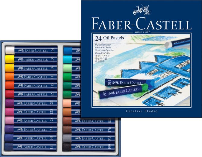 Faber Castell Oil Pastel 24 set