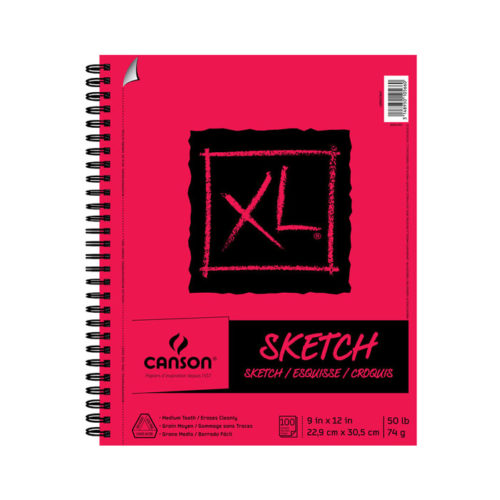 Canson XL Sketch Pad Side Wire 9x12 inches