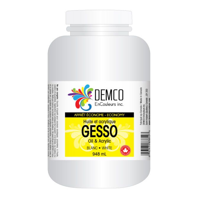 M9EGES40 DemcoÂ® Economy Gesso - 948ml