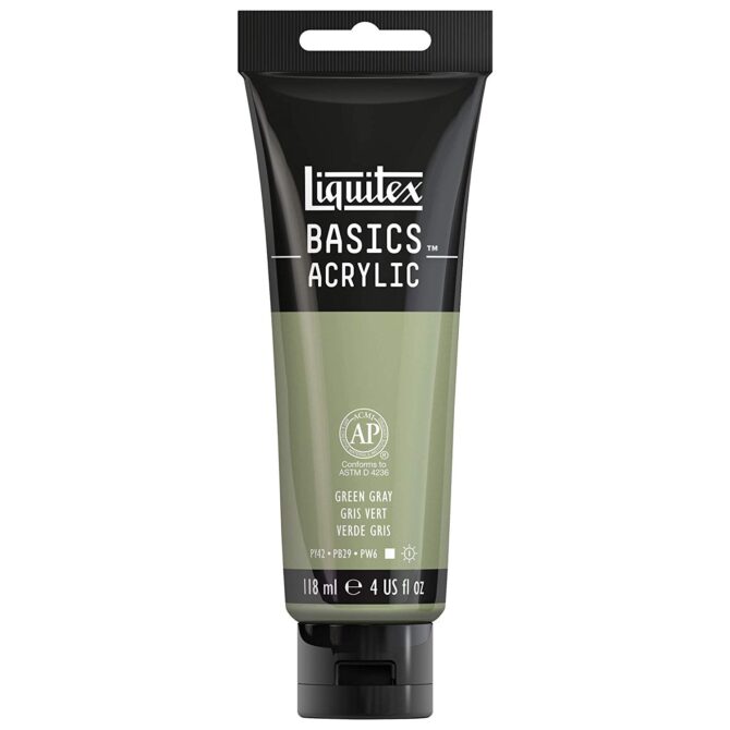Liquitex Basics Acrylic - Green Gray