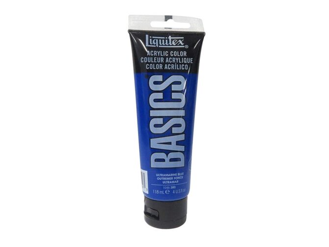 Liquitex Basics Acrylic - Ultramarine Blue