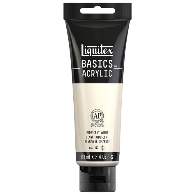 Liquitex Basics Acrylic - Iridescent White