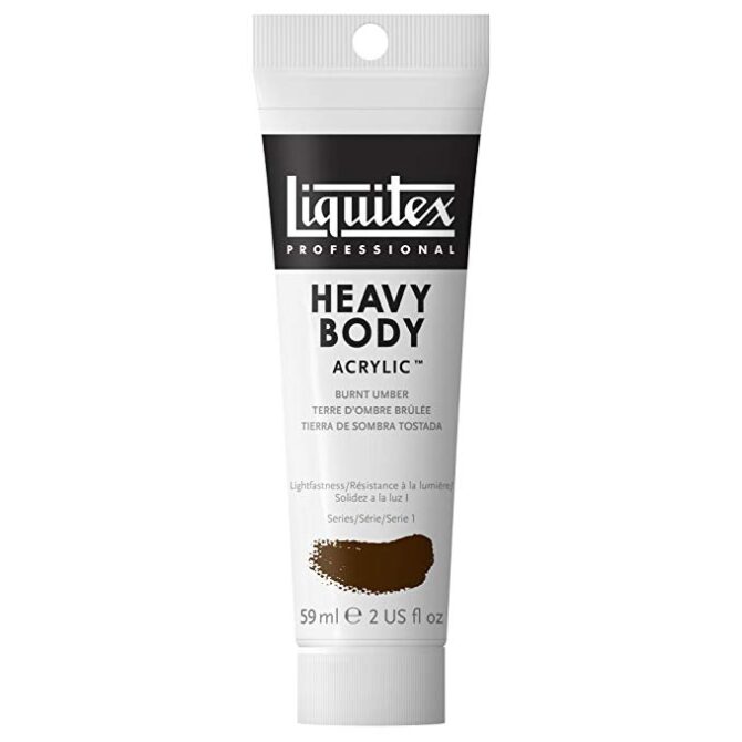 Liquitex Heavy Body Acrylic Burnt Umber