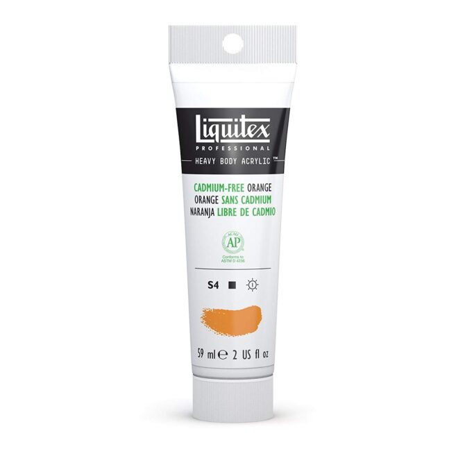 Liquitex Heavy Body Acrylic Cadmium-Free Orange