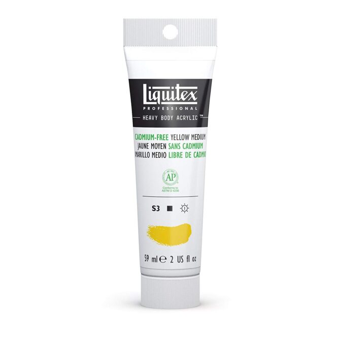 Liquitex Heavy Body Acrylic Cadmium-Free Yellow Medium