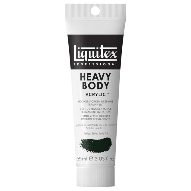 Liquitex Heavy Body Acrylic Hooker's Green Deep Hue Permanent