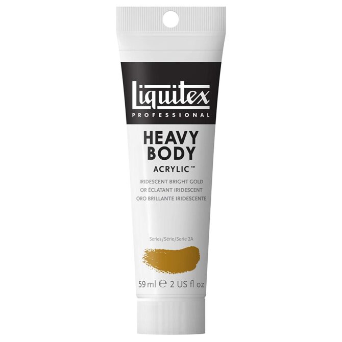 Liquitex Heavy Body Acrylic Iridescent Bright Gold