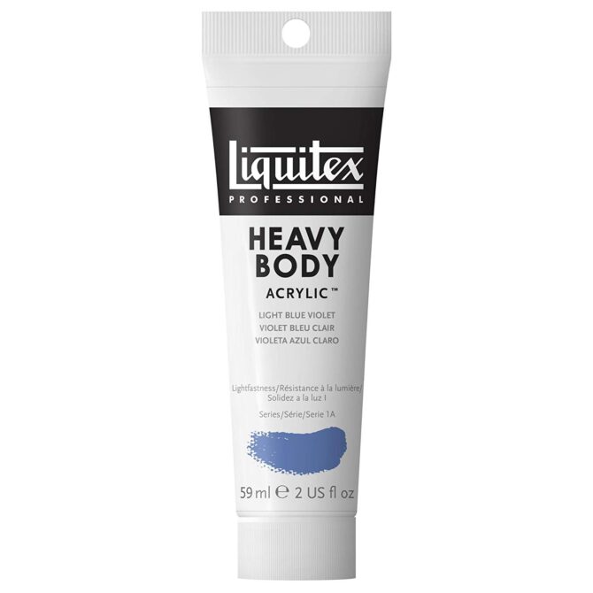 Liquitex Heavy Body Acrylic Light Blue Violet