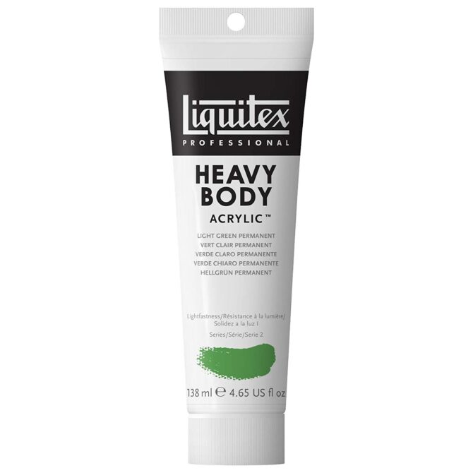 Liquitex Heavy Body Acrylic Light Green Permanent