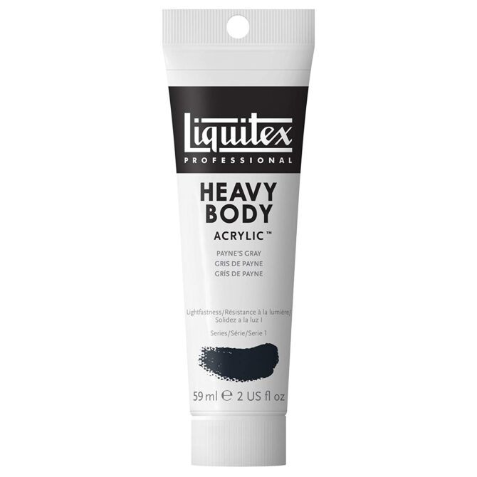 Liquitex Heavy Body Acrylic Paine's Gray