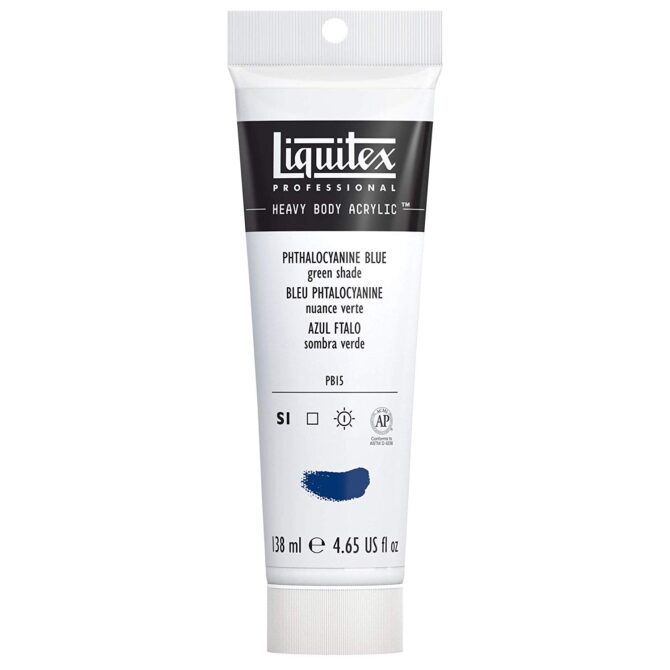 Liquitex Heavy Body Acrylic Phthalocyanine Blue (Green Shade)