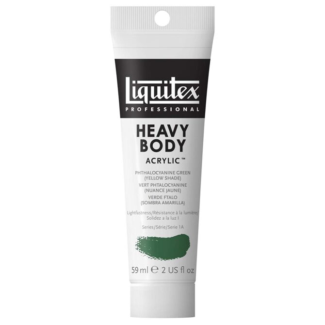Liquitex Heavy Body Acrylic Phthalocyanine Green (Yellow Shade)