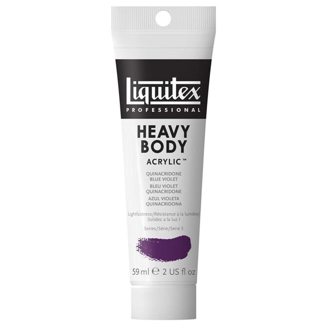 Liquitex Heavy Body Acrylic Quinacridone Blue Violet