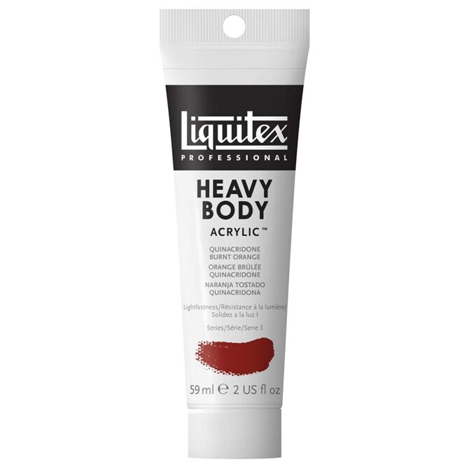 Liquitex Heavy Body Acrylic Quinacridone Burnt Orange