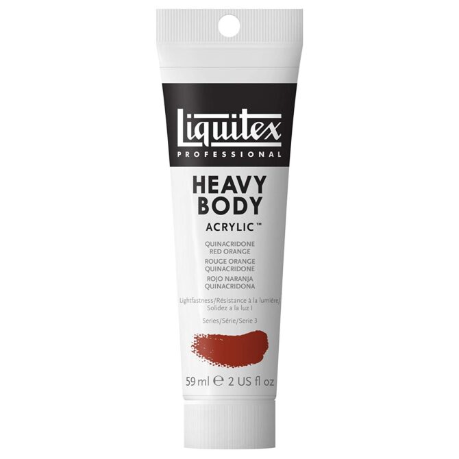 Liquitex Heavy Body Acrylic Quinacridone Red Orange