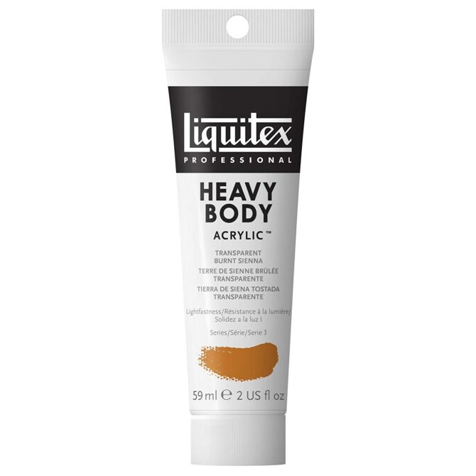 Liquitex Heavy Body Acrylic Transparent Burnt Sienna