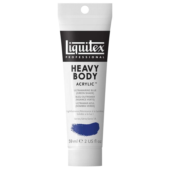 Liquitex Heavy Body Acrylic Ultramarine Blue (Green Shade)