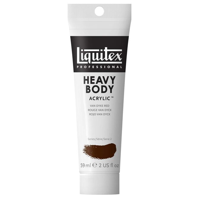 Liquitex Heavy Body Acrylic Van Dyke Red