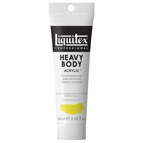 Liquitex Heavy Body Acrylic Yellow Medium Azo