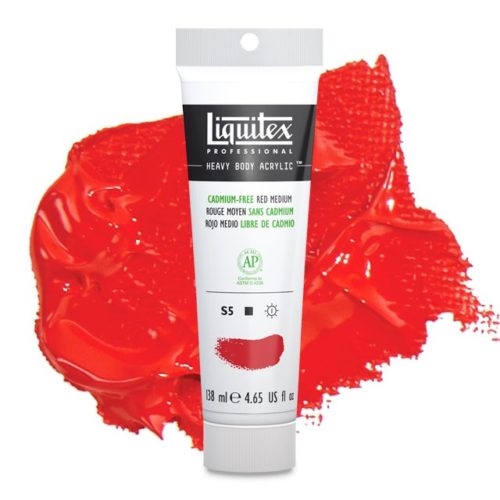 Liquitex Heavy Body Acrylic Cadmium-Free Red Medium