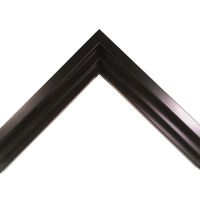 Black floating frame