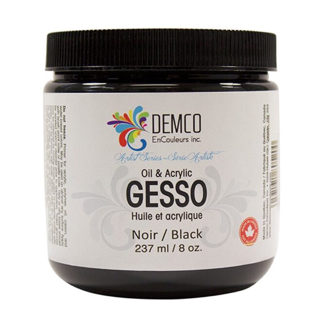 Demco Black Gesso 500ml