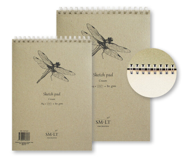 SM-LT ART Sketch Pad - A4 / 8.5"x11" - Cream