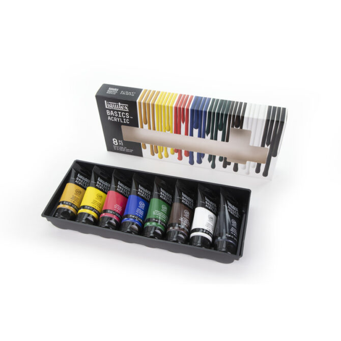 Liquitex Basics Acrylic Set 8x75ml
